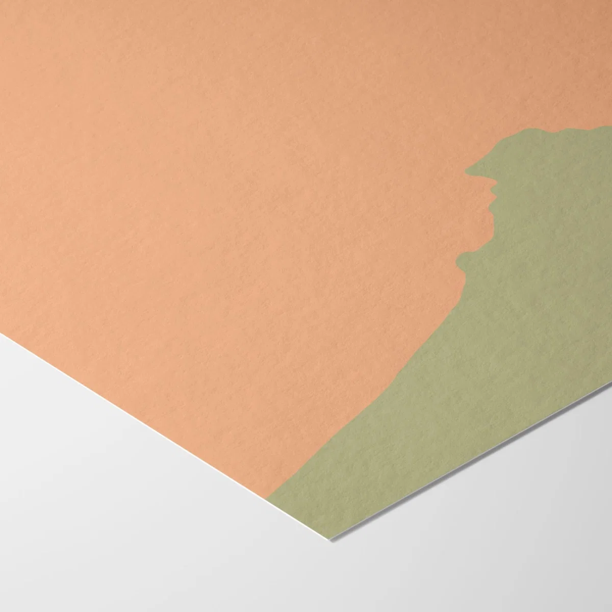 Neutrals Icon Tor Dartmoor Giclée Fine Art Print - Peachy - A3 | A3 | 297 X 420Mm | Dewerstone – image 2