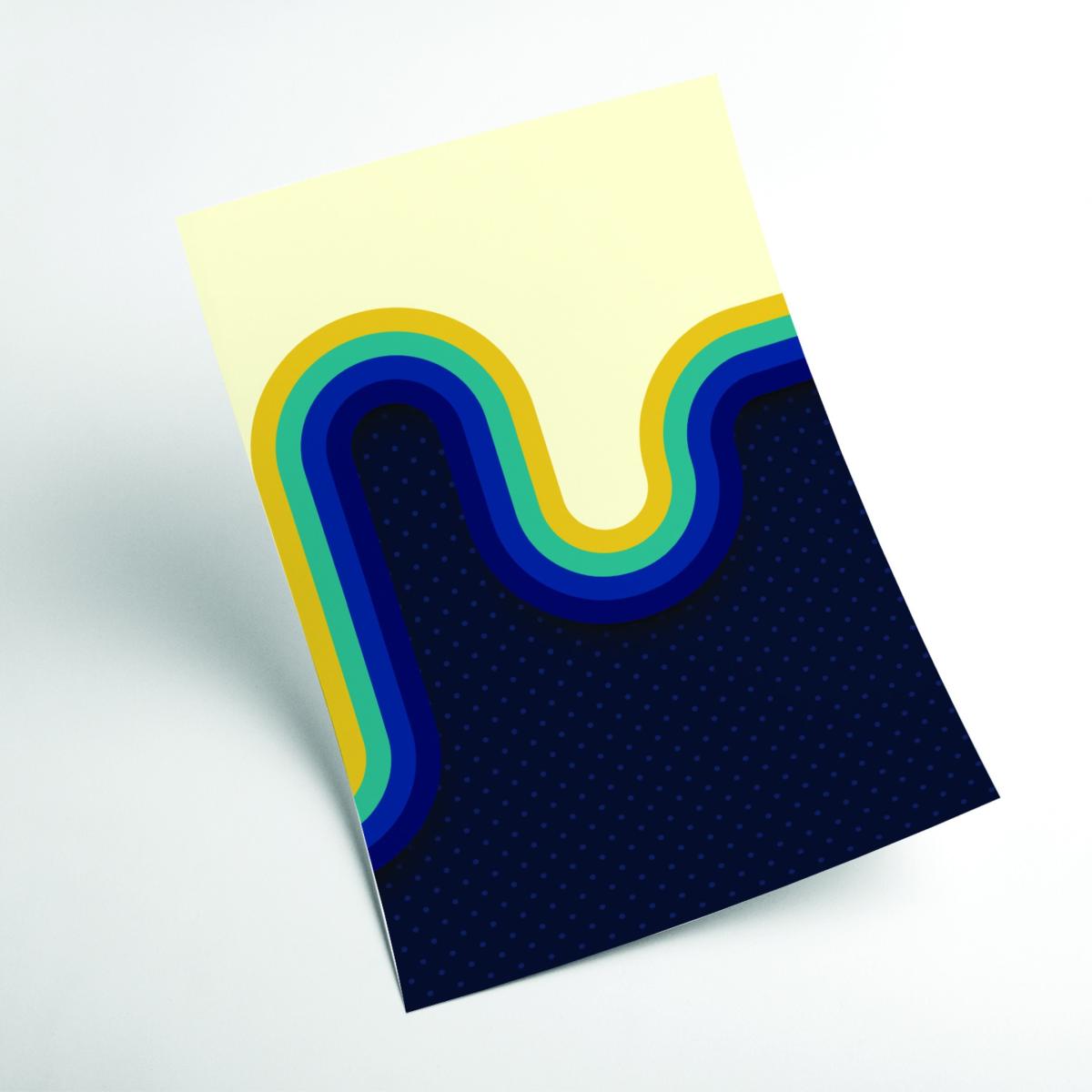 Melty Vibes Ii A2 420 X 594Mm Stanley Print House – image 2
