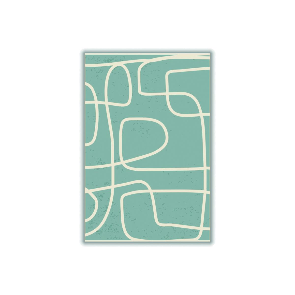 Silver Lines Lines Lines #1 Large Stanley Print House – image 1