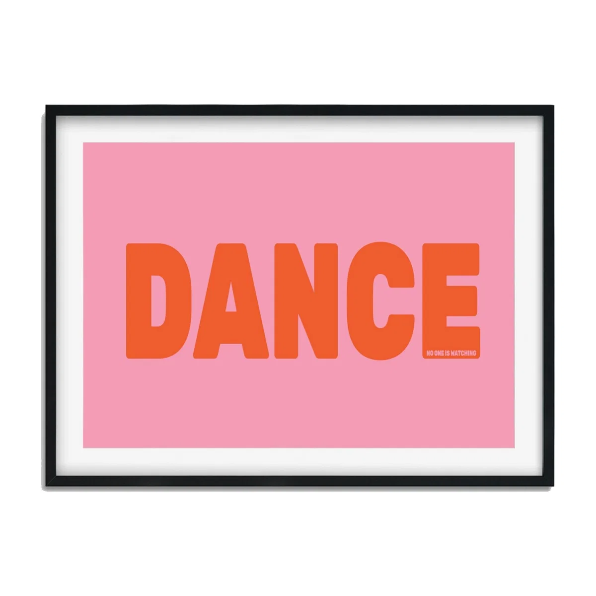 Pink / Purple Dance, No One Is Watching A3 297 X 420Mm The Native State – image 1