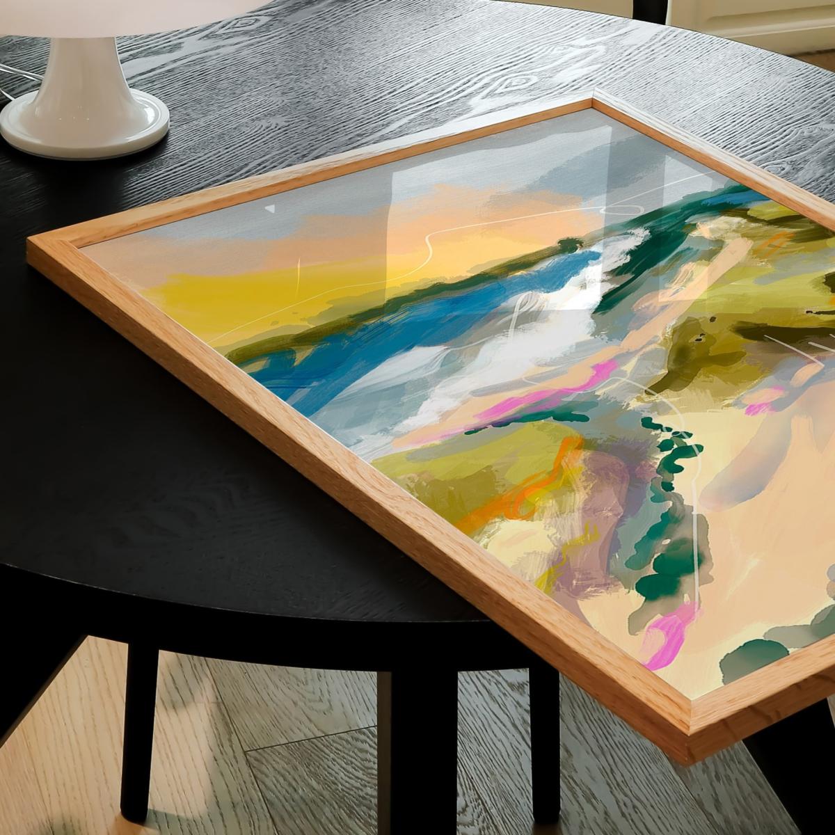 Beach Art Print - A3 Natalie Cass Art – image 2