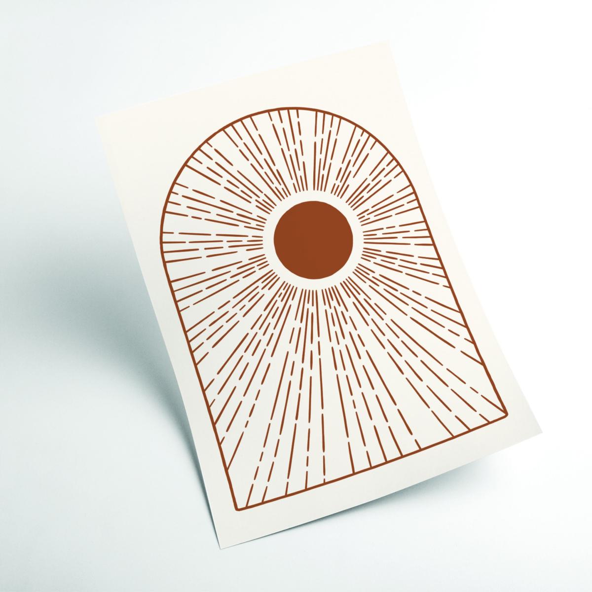 Brown Sun Medium Stanley Print House – image 2