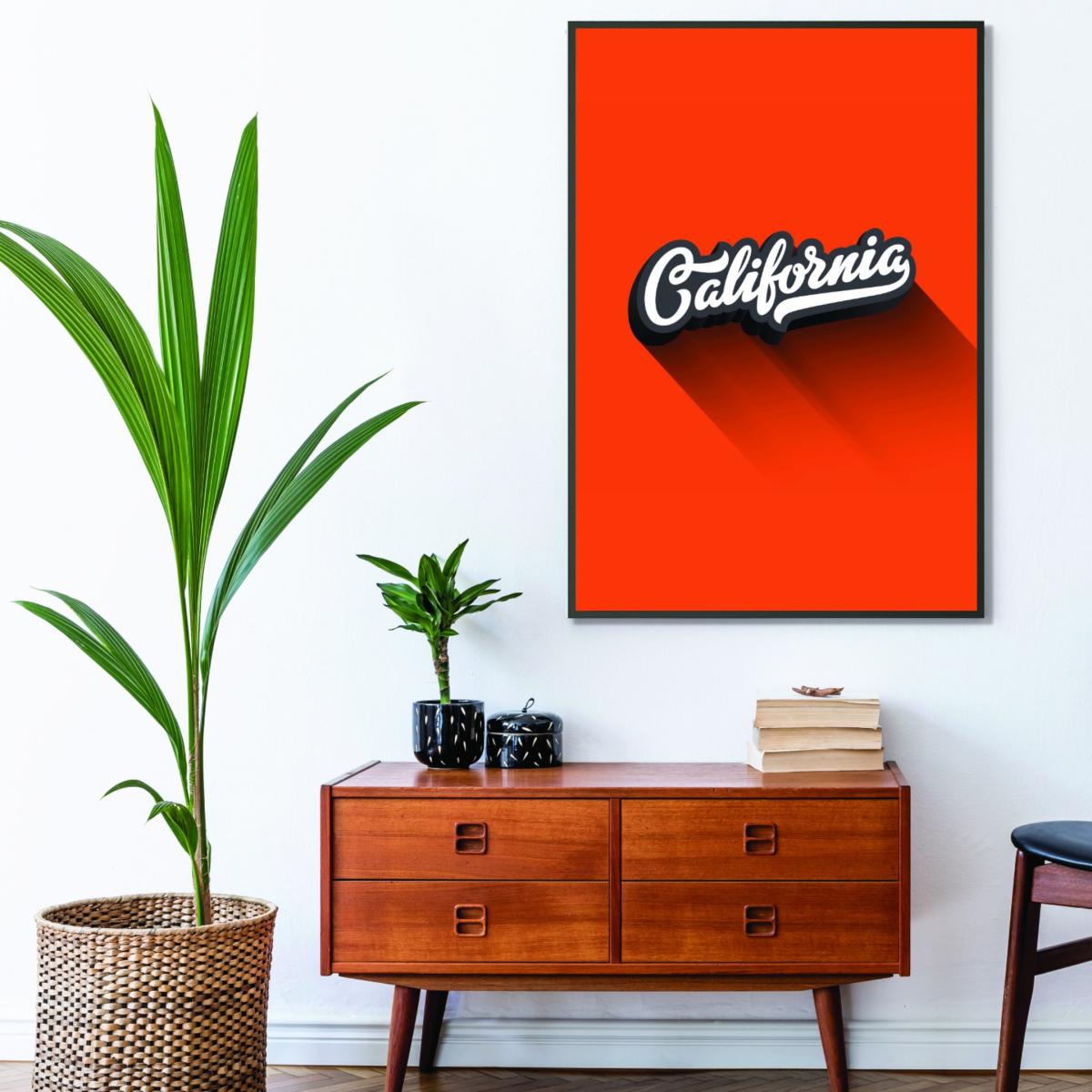 Yellow / Orange California Small Stanley Print House – image 3