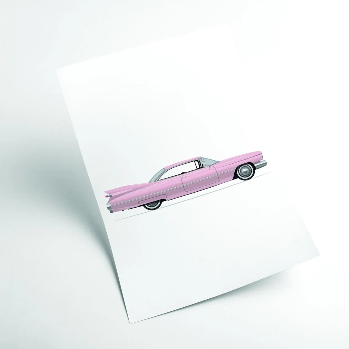 Pink / Purple Pink Classic A2 420 X 594Mm Stanley Print House – image 2