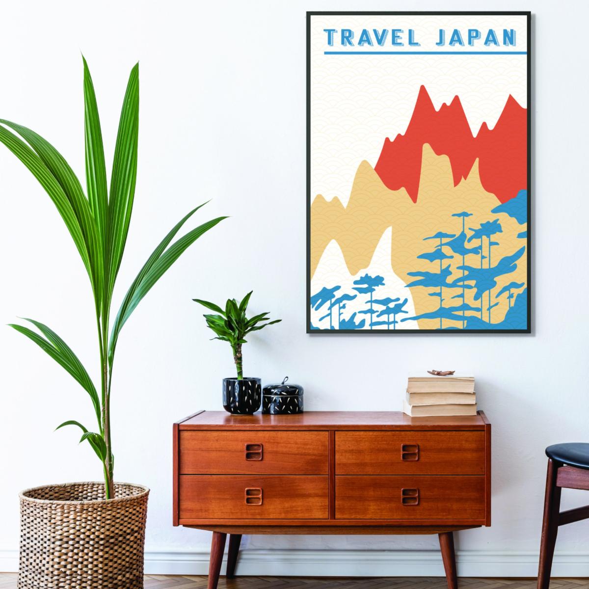 Travel Japan Minimalism Iii A2 420 X 594Mm Stanley Print House – image 3