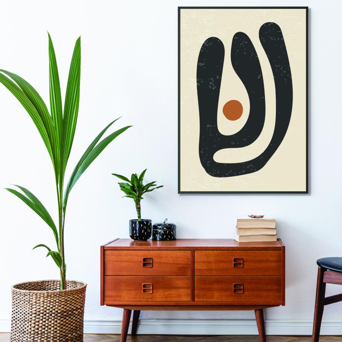 Black Henri Matisse Algae Series #1 A4 210 X 297Mm Stanley Print House – image 3