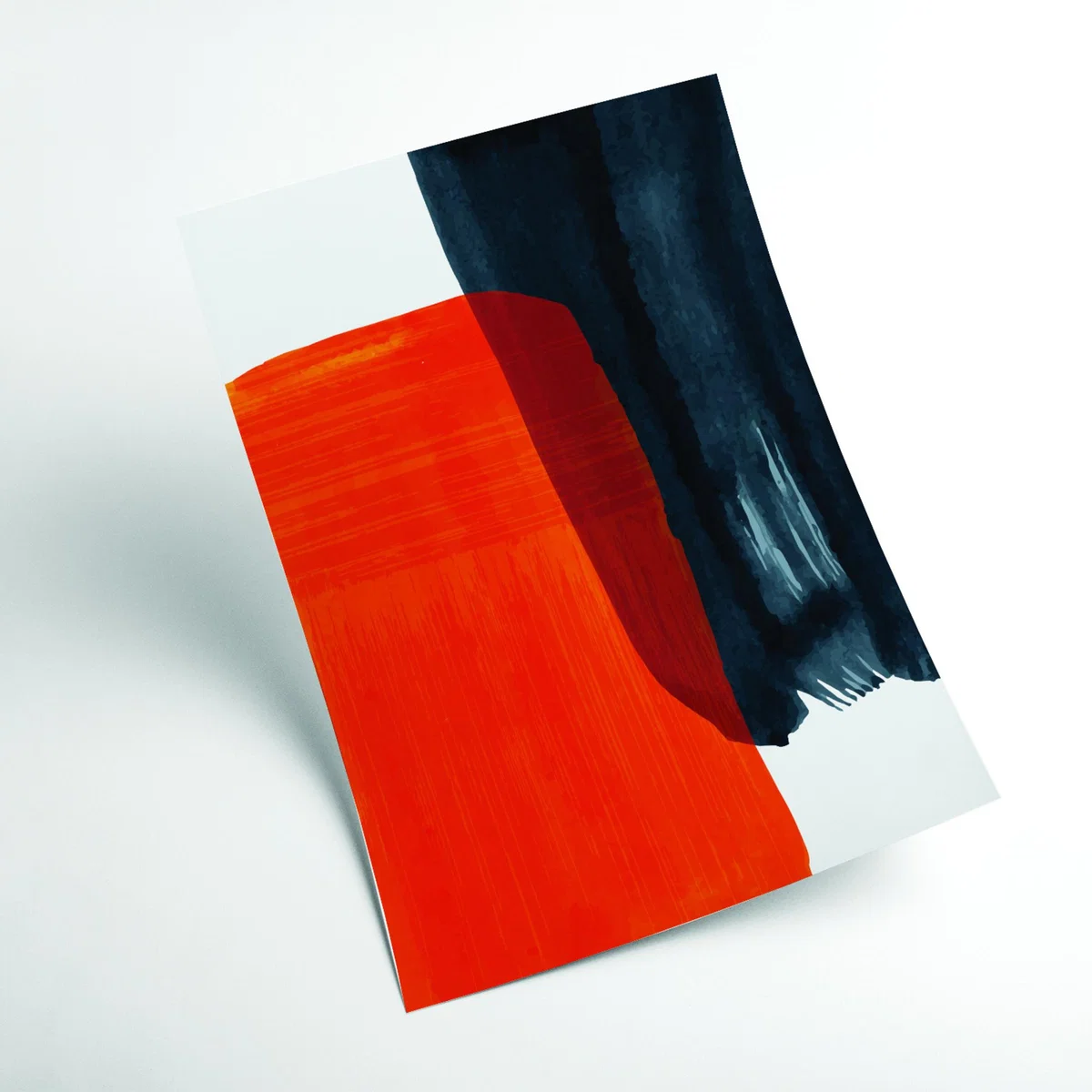 Red Bright Abstract Design #2 A3 297 X 420Mm Stanley Print House – image 2