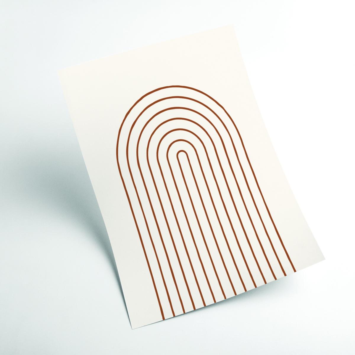 Brown Endless Rainbow Medium Stanley Print House – image 2