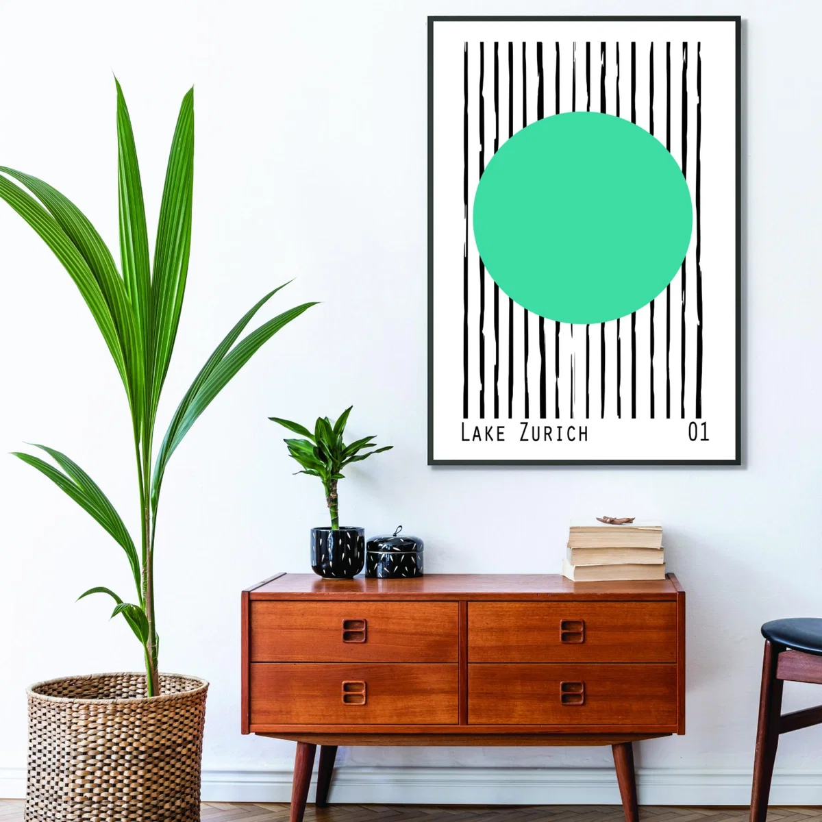 Blue Lake Zurich Large Stanley Print House – image 3