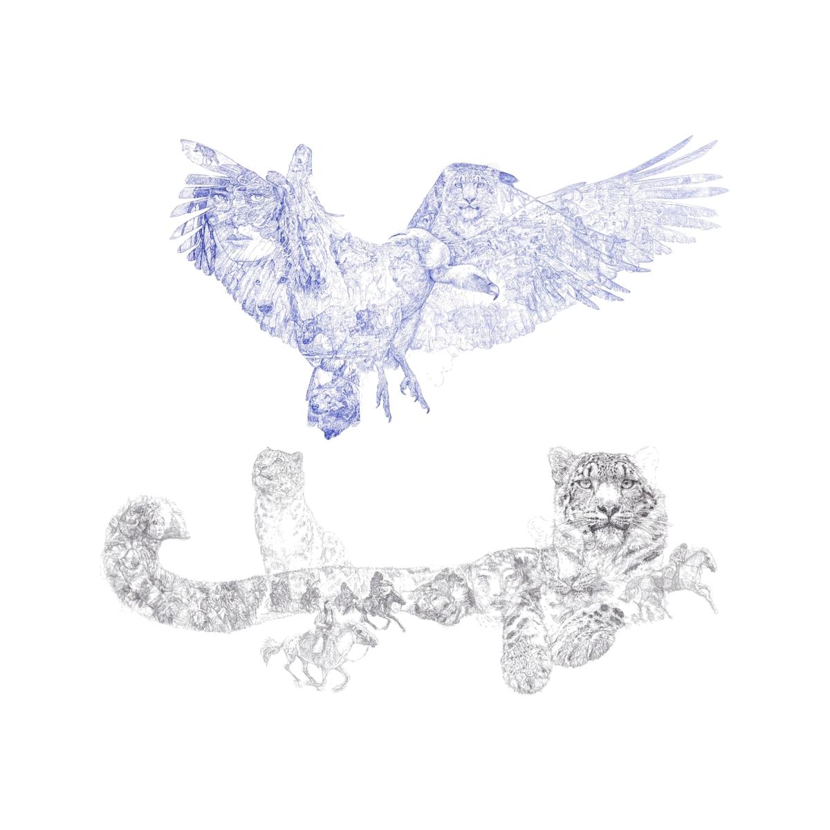 Black Khan Limited Edition Print Jane Lee Mccracken