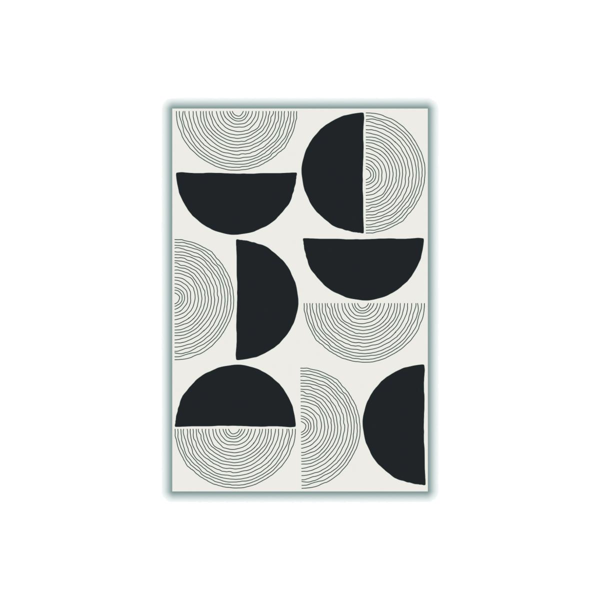 Black Boho Sun Series #2 A2 420 X 594Mm Stanley Print House – image 1