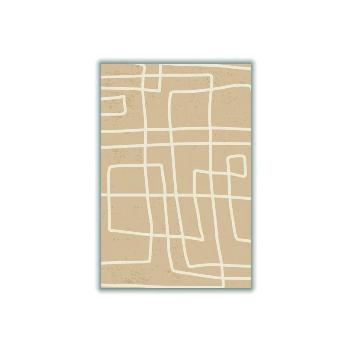 Neutrals Lines Lines Lines #3 A3 297 X 420Mm Stanley Print House – image 1