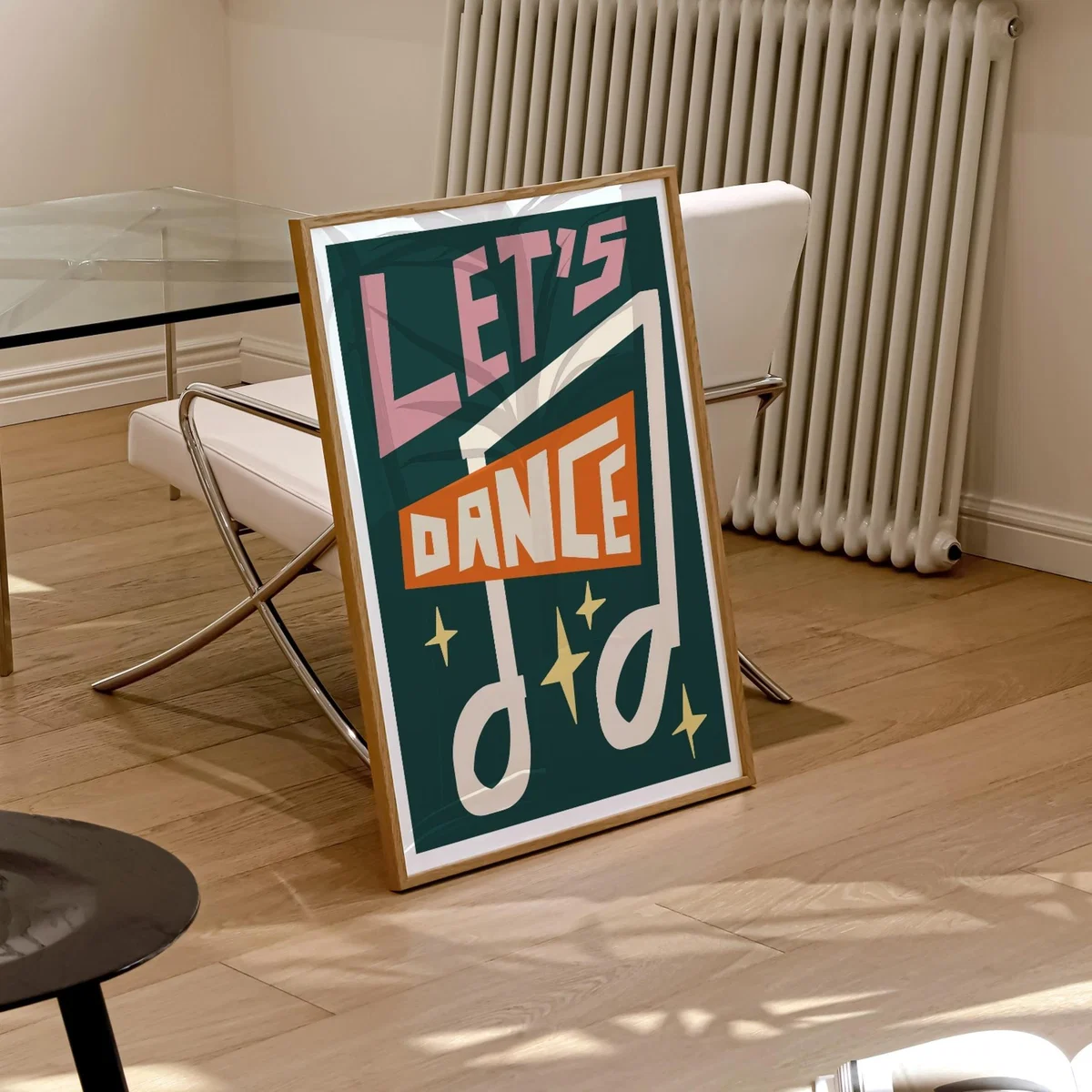 Green Lets Dance Art Print - A3 Natalie Cass Art – image 2