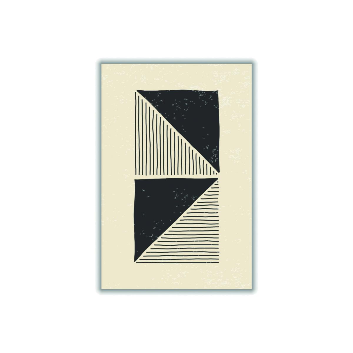 Black Triangles Series #2 A2 420 X 594Mm Stanley Print House – image 1