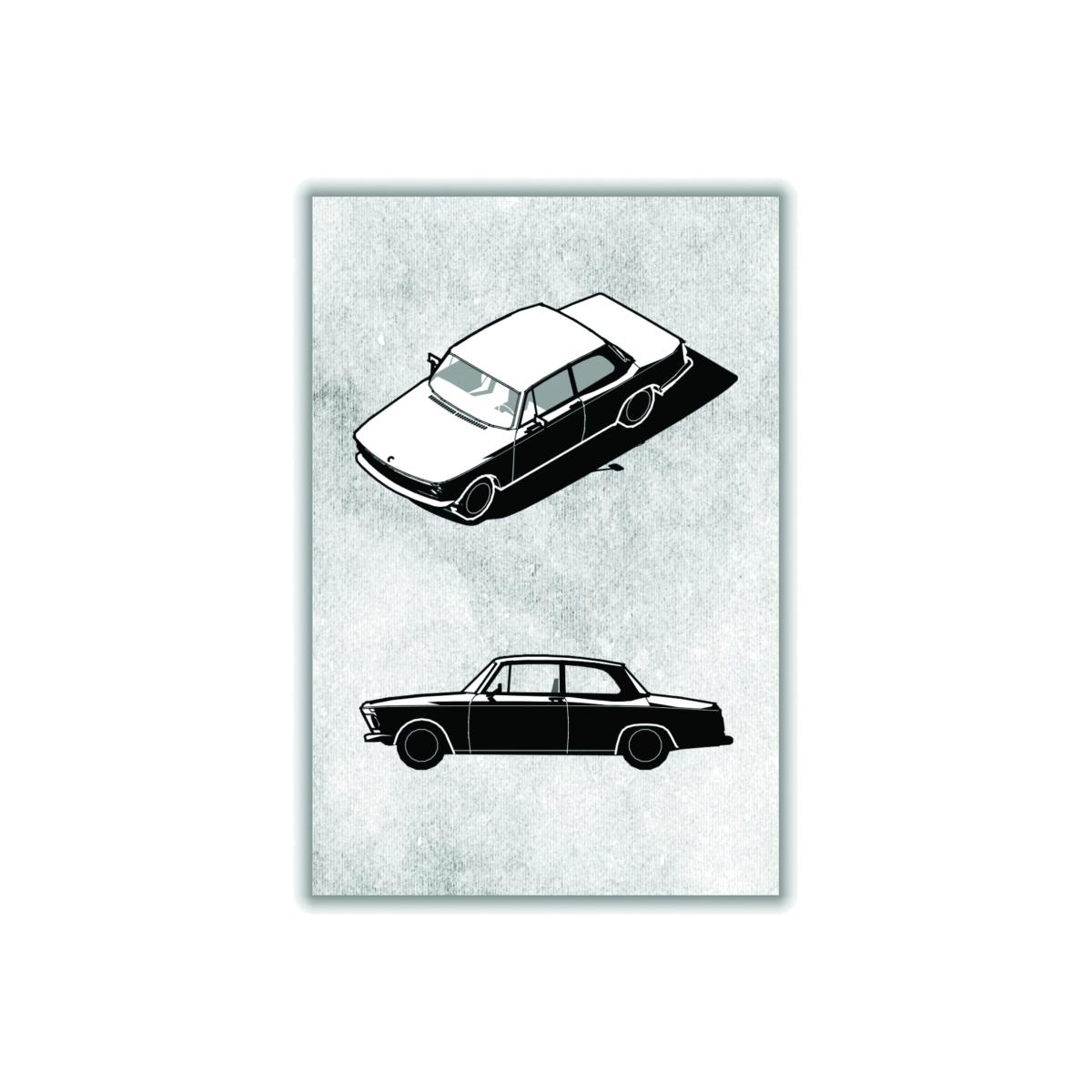 Black Minimal Car Series Ii Extra Large Stanley Print House – image 1