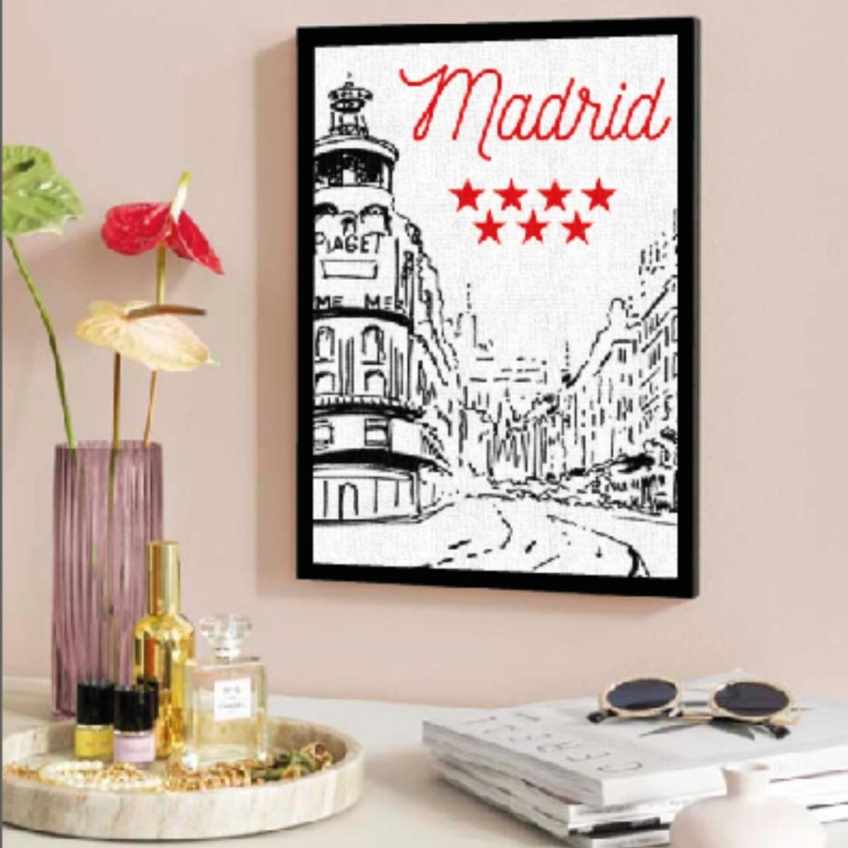 White Leaving Love Madrid A3 297 X 420Mm Volsew Paris – image 2