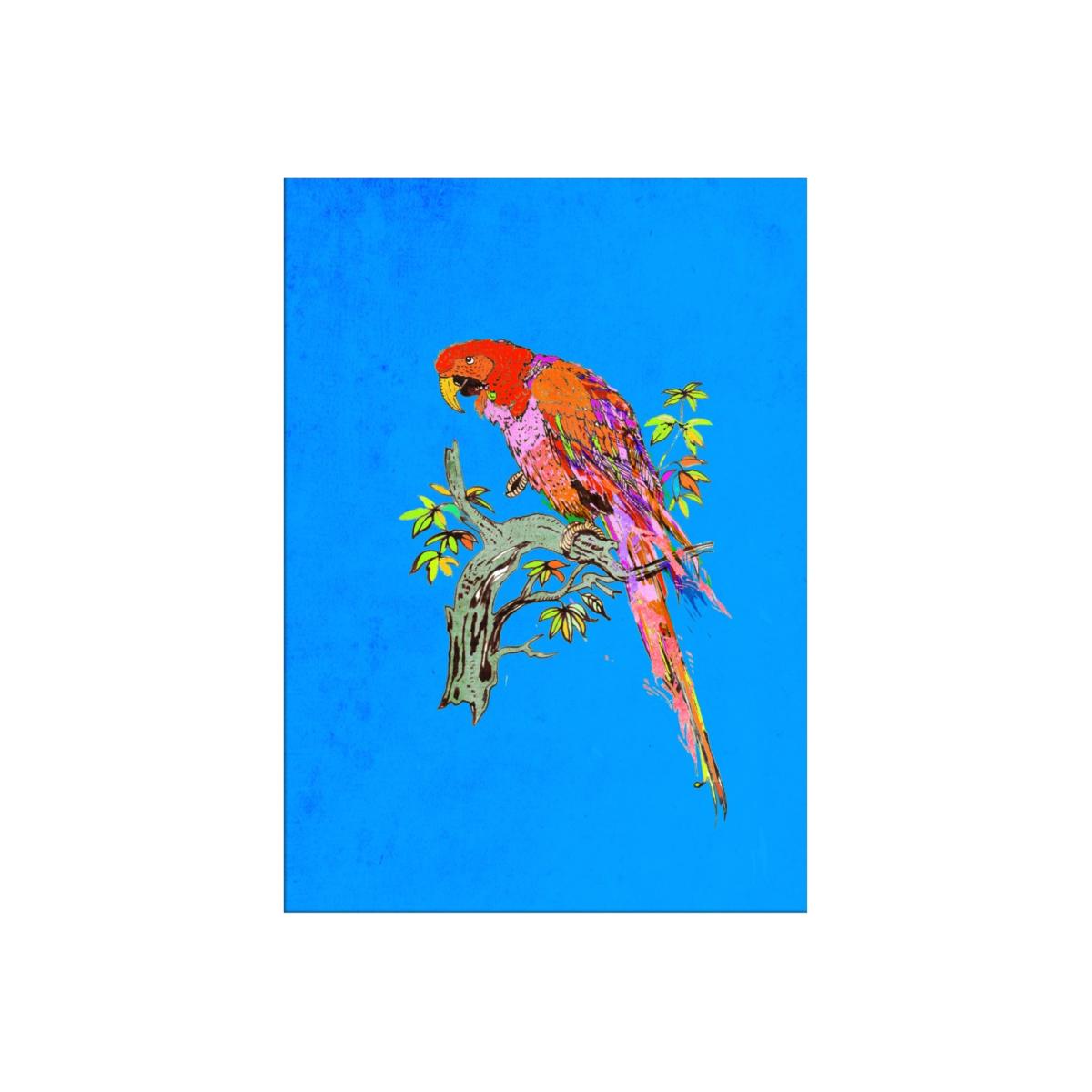 Blue The Proper Parrot Limited Edition Signed Print Jessica Russell Flint – image 1