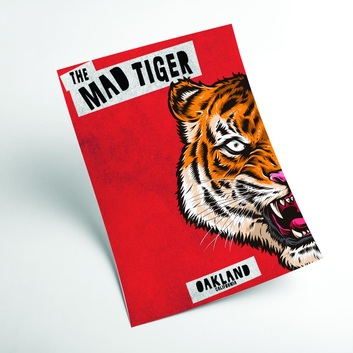 Yellow / Orange The Mad Tiger Large Stanley Print House – image 2