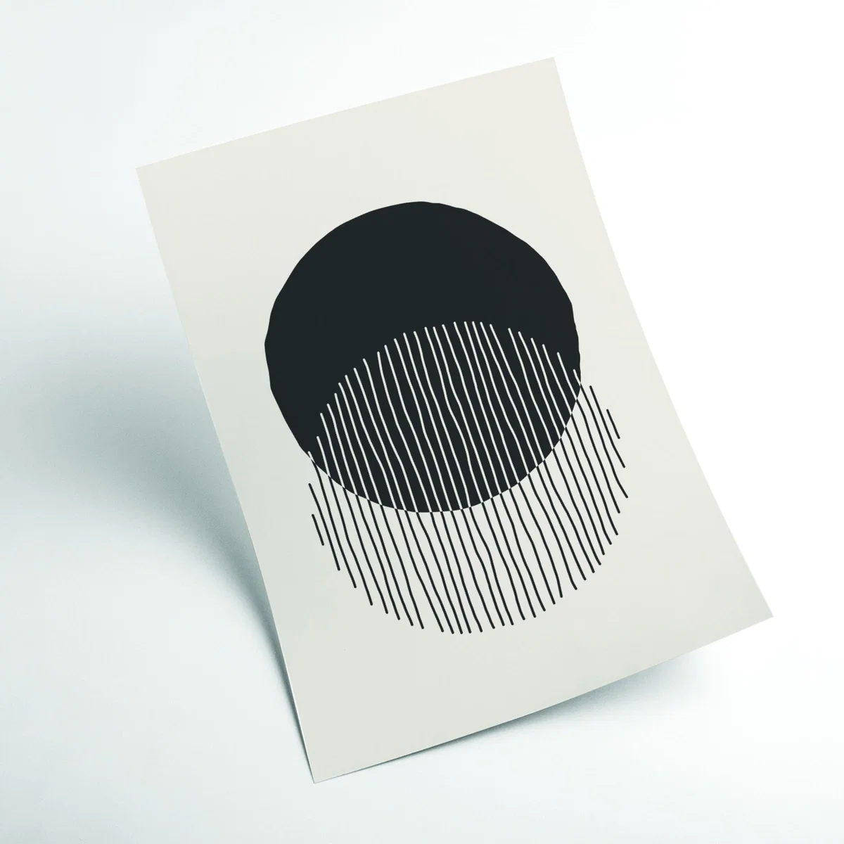 Black Circle Vibe Series #2 Large Stanley Print House – image 2