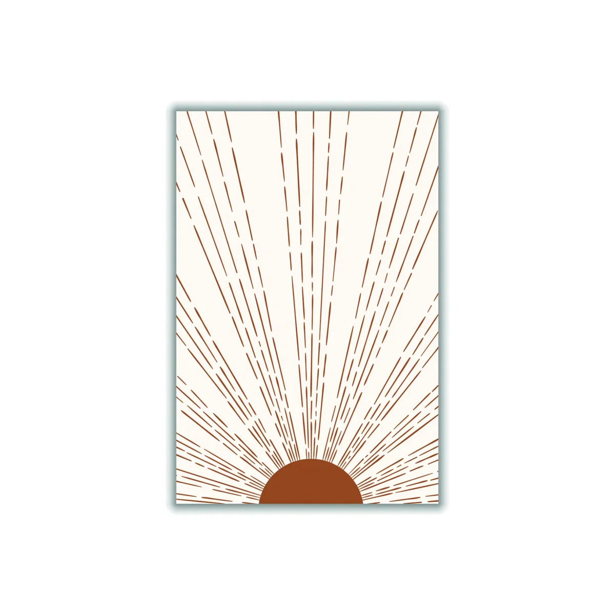 Brown Sun 1 Medium Stanley Print House – image 1
