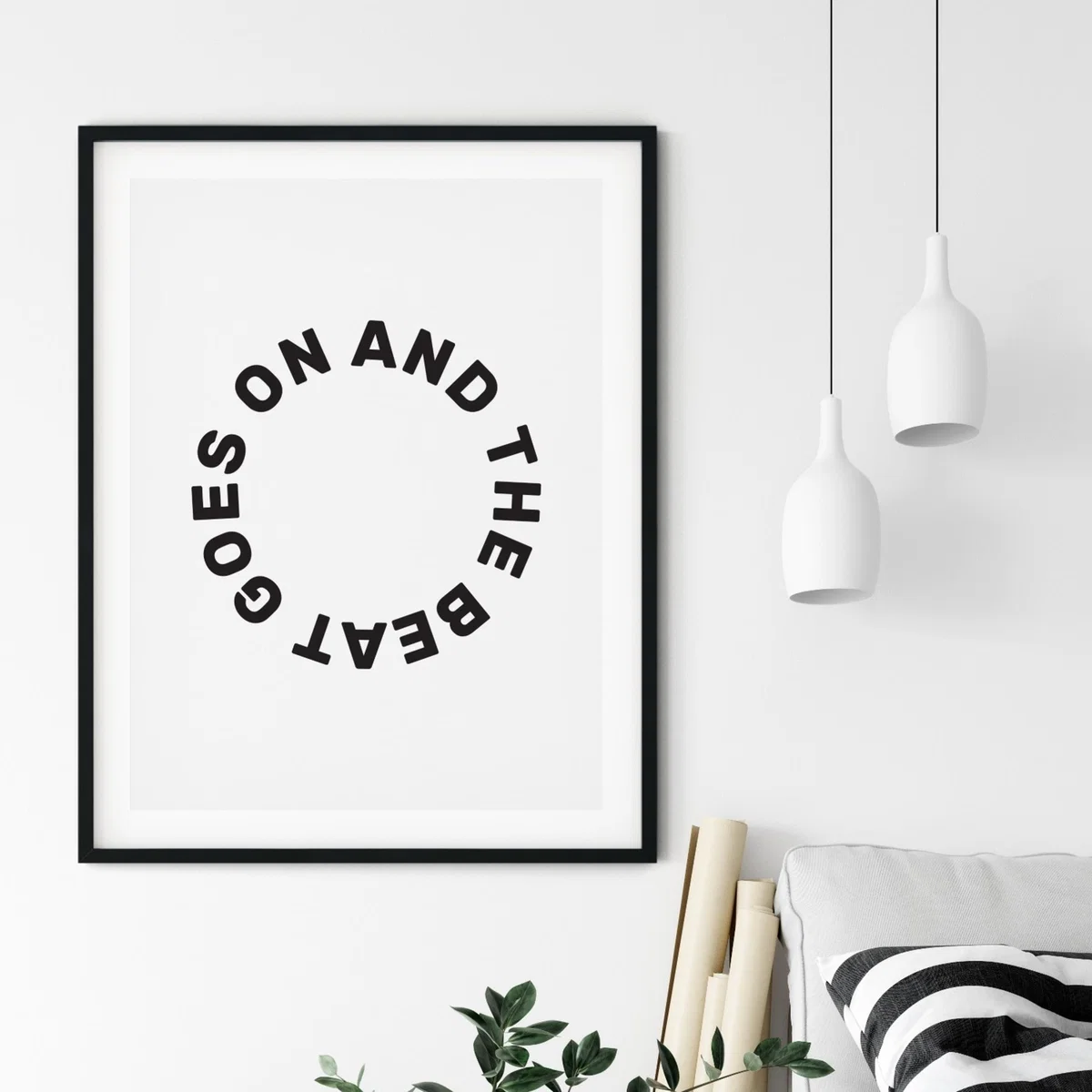 Black And The Beat Goes On A3 297 X 420Mm The Native State – image 2
