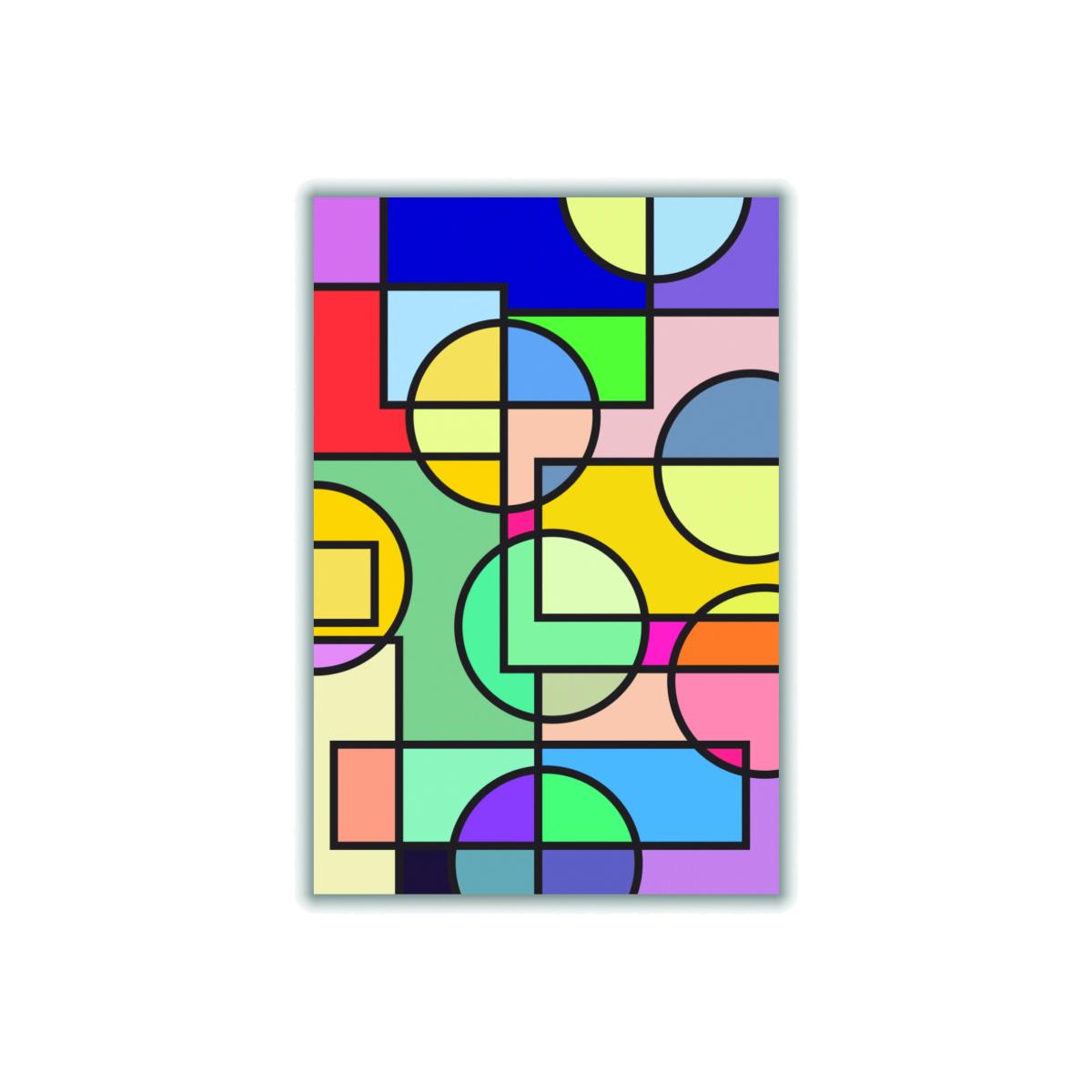 Abstract Circles Collection #3 Large Stanley Print House – image 1