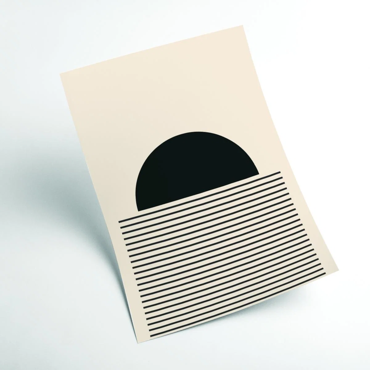 Black Geometric Vibes #6 A4 210 X 297Mm Stanley Print House – image 2