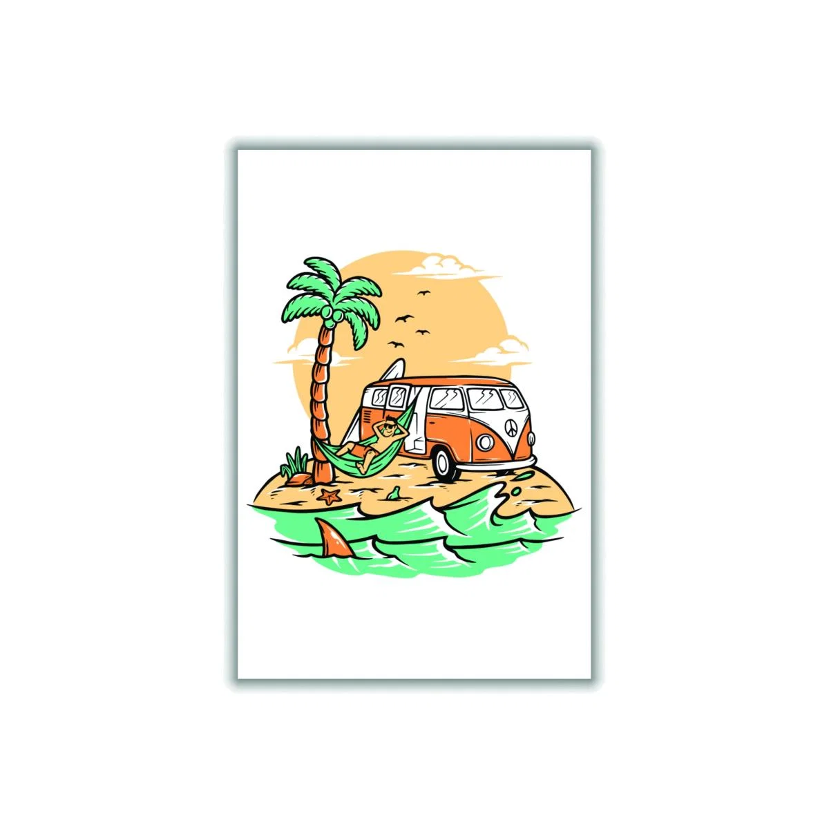 Yellow / Orange The Good Life Extra Small Stanley Print House – image 1