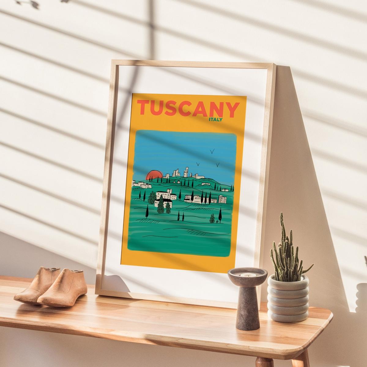 Tuscany Summer Escapes Print Places & Spaces Art Co. – image 2