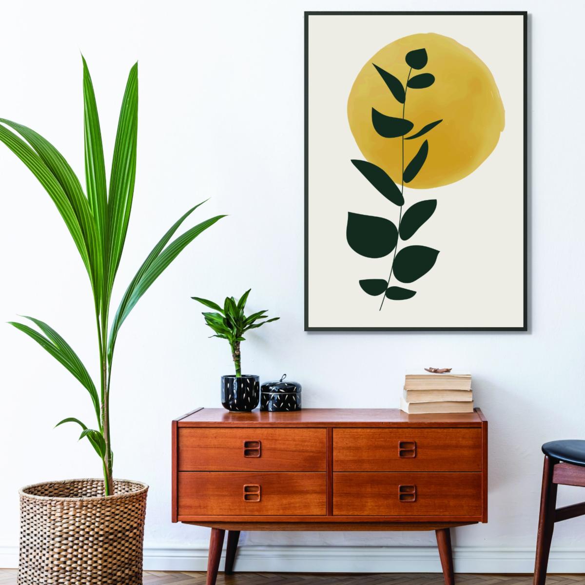 Yellow / Orange Color Botanicals #1 A3 297 X 420Mm Stanley Print House – image 3