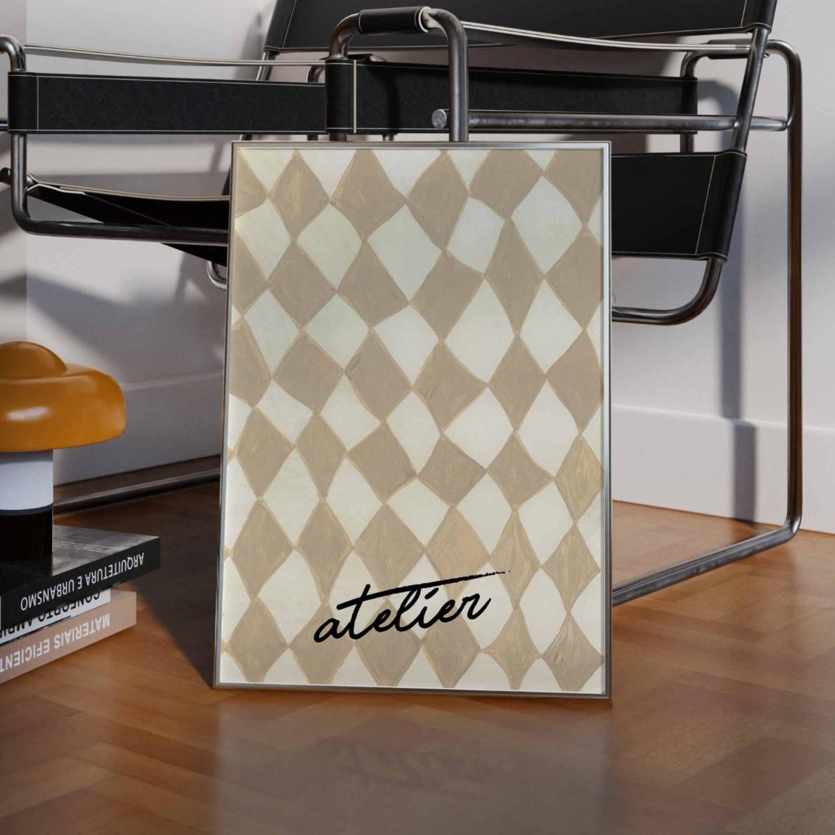 Atelier Diamond Print Sofe Store – image 3