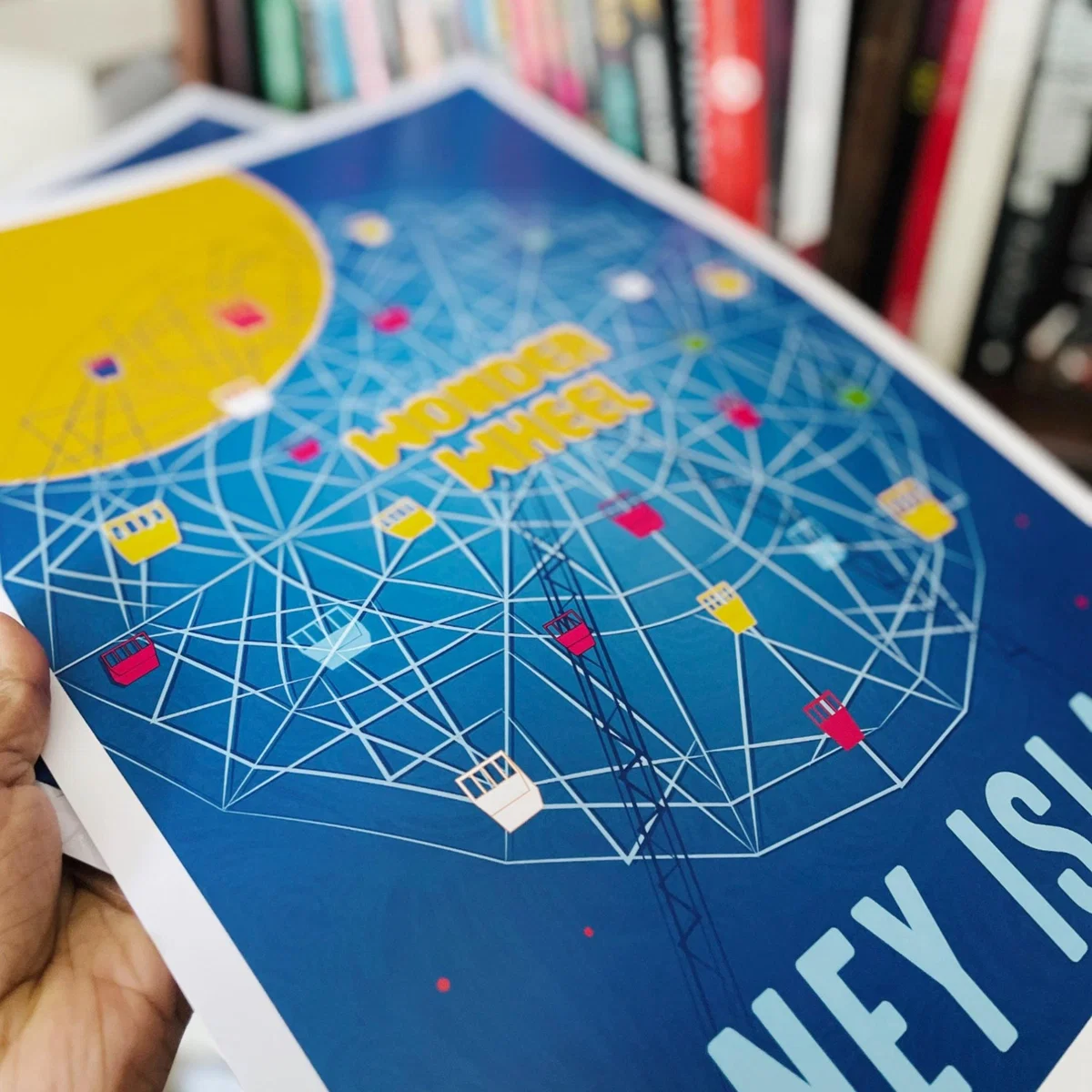 Coney Island New York Art Print Eye for London Prints – image 3