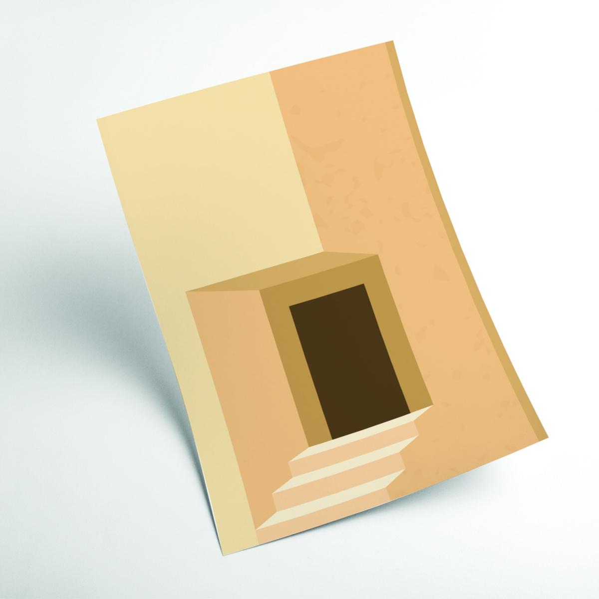 Gold Minimal Architecture Design #3 Extra Small Stanley Print House – image 2