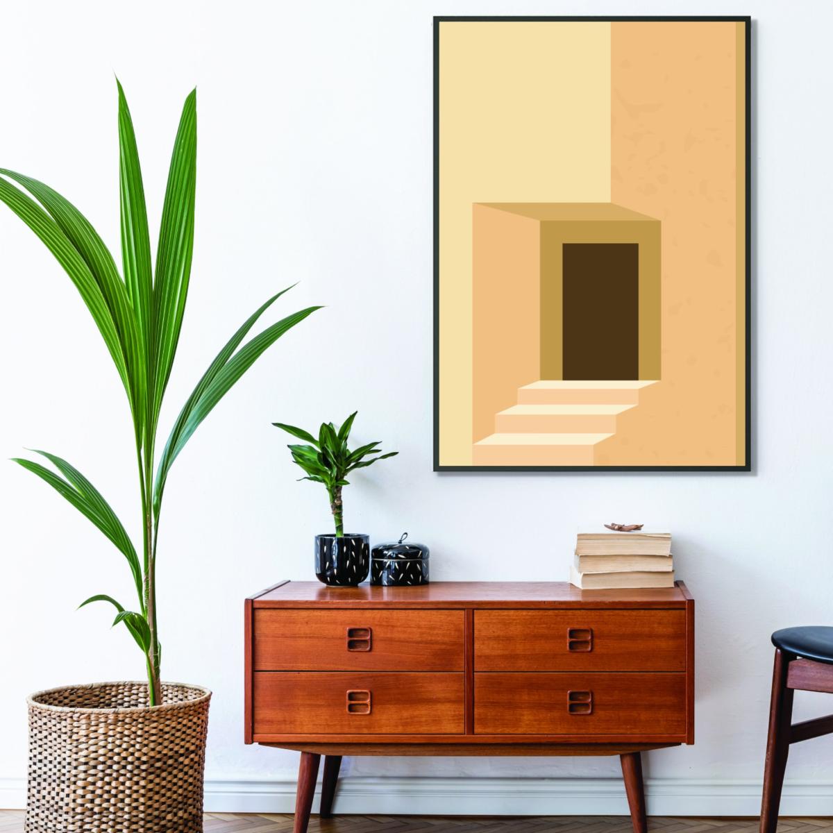 Gold Minimal Architecture Design #3 Extra Small Stanley Print House – image 3