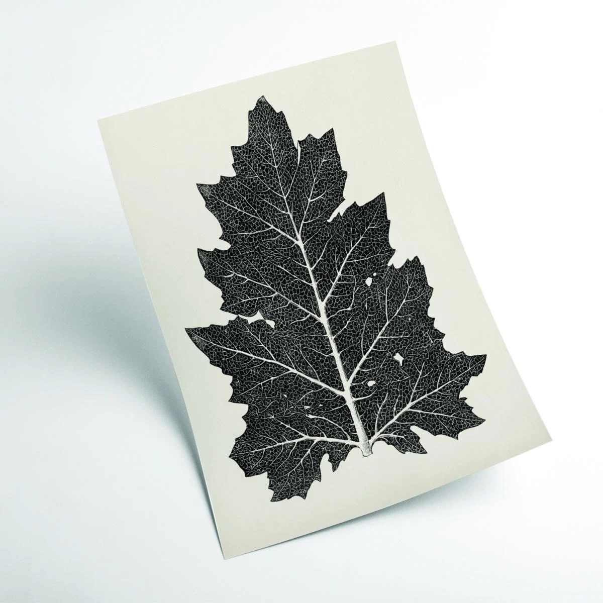 Black Vintage Leaf Medium Stanley Print House – image 2