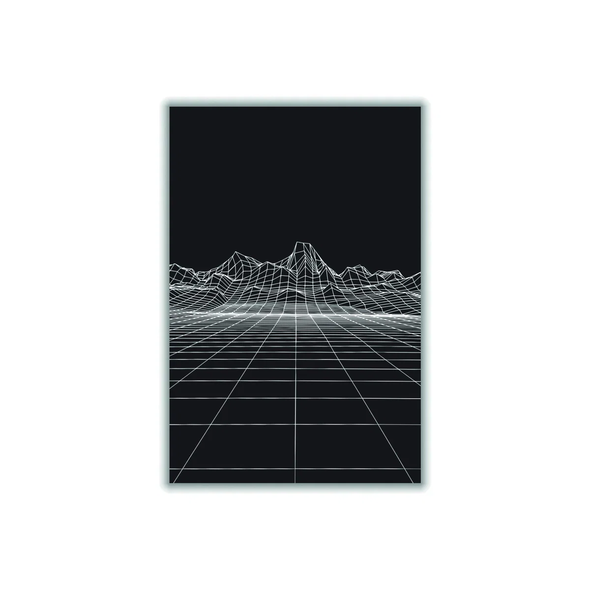 Neutrals Line Mountains #2 A2 420 X 594Mm Stanley Print House – image 1
