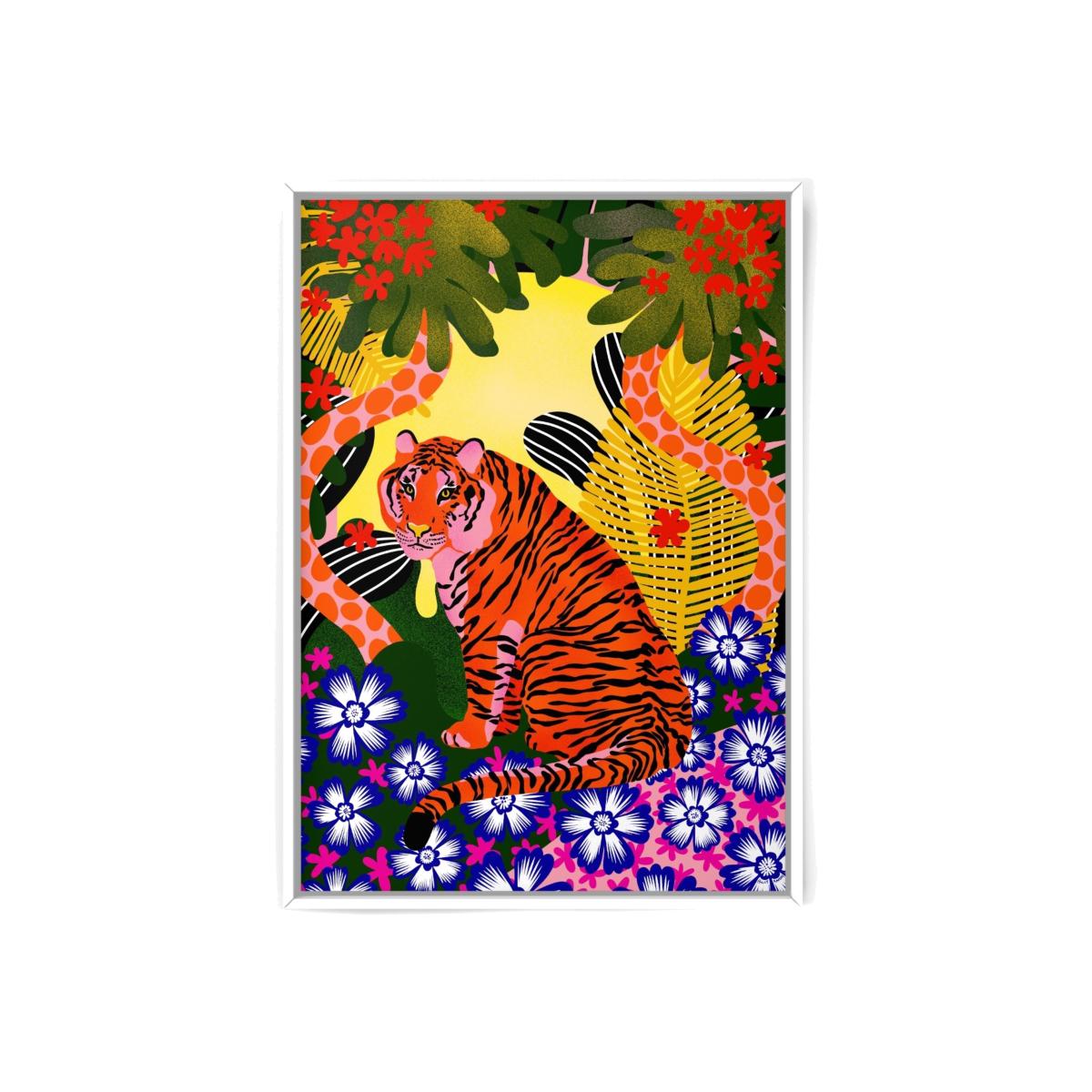 Tiger Print A3 297 X 420Mm The Neighbourhood Threat – image 1