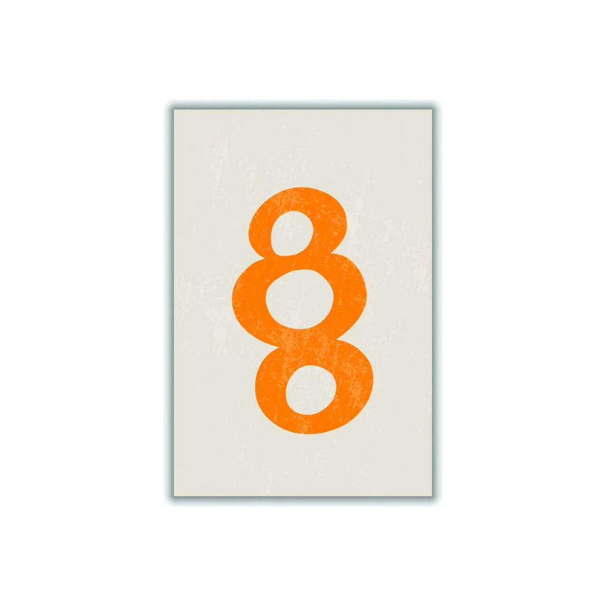 Yellow / Orange Abstract Minimal Series #2 Extra Small Stanley Print House – image 1