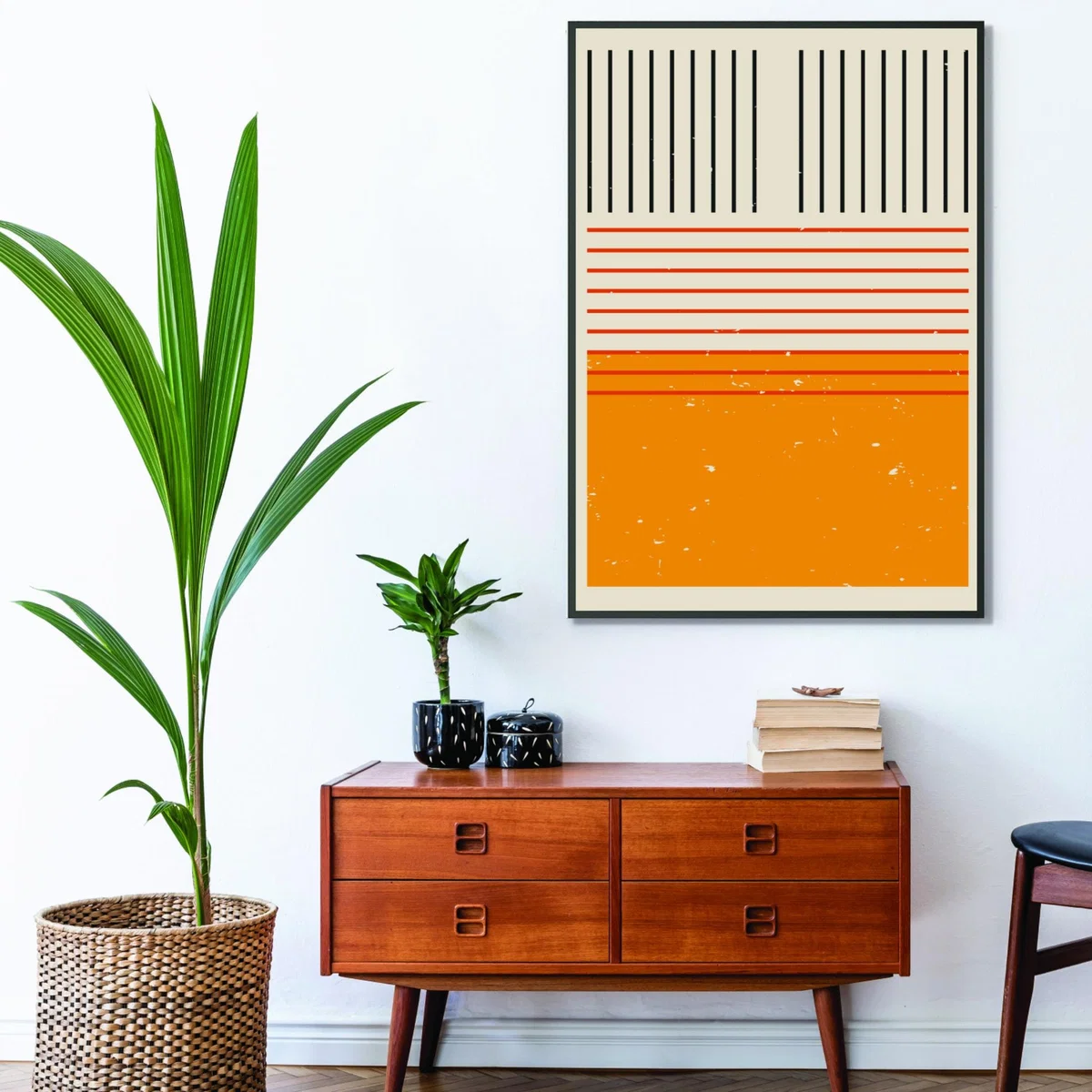 Yellow / Orange Vibrant Minimal Series #1 A3 297 X 420Mm Stanley Print House – image 3