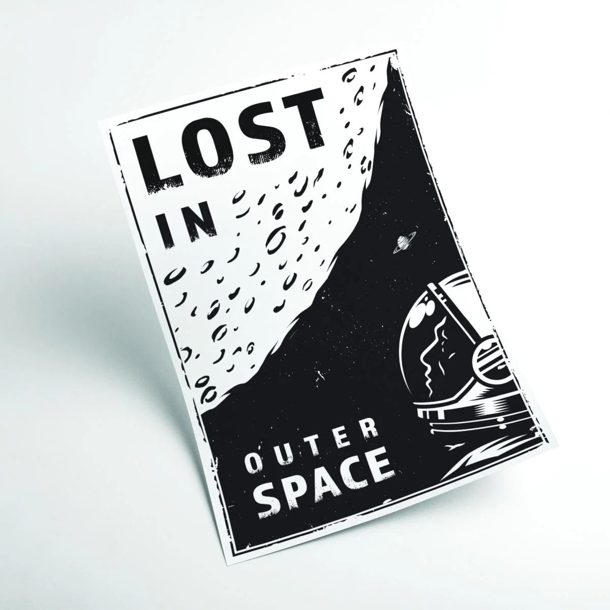 Black Lost In Outer Space Extra Small Stanley Print House – image 2