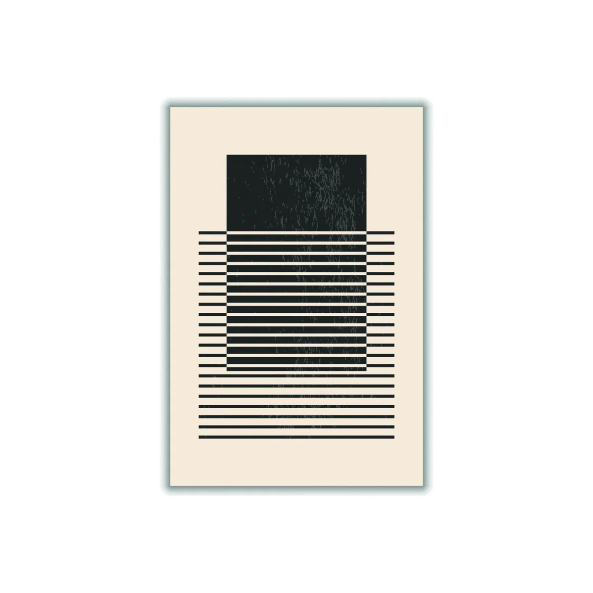 Black And White Line Series #4 Medium Stanley Print House – image 1
