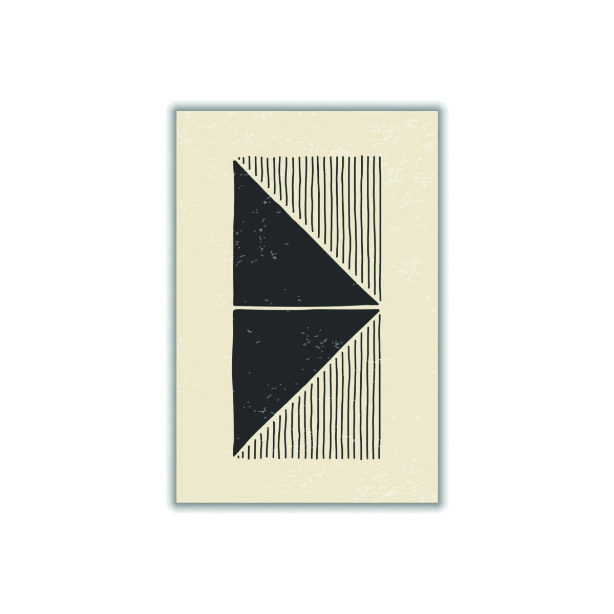 Abstract Black Set #3 A4 210 X 297Mm Stanley Print House – image 1