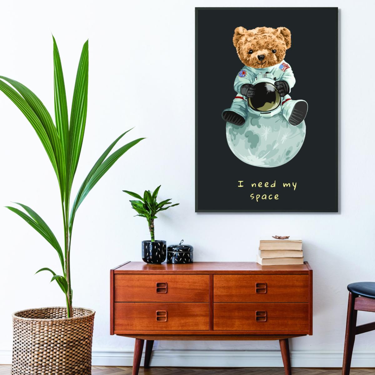 Brown I Need My Space Small Stanley Print House – image 3