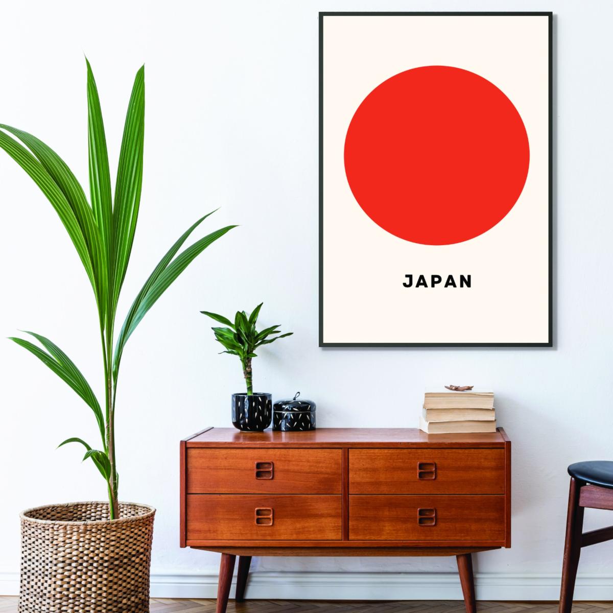 Red Japan A4 210 X 297Mm Stanley Print House – image 3