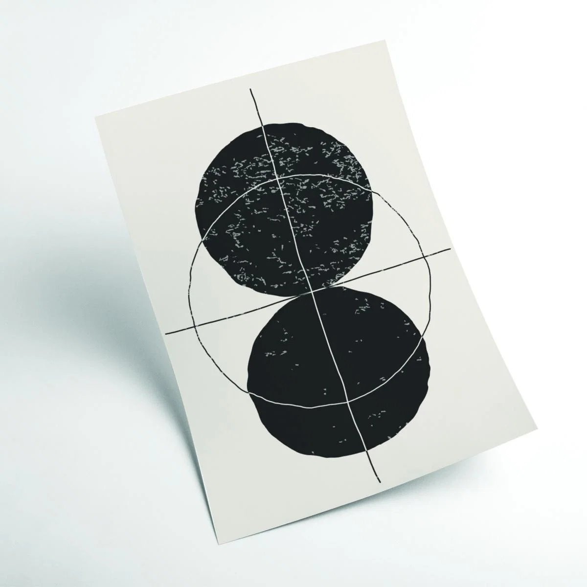 Black Minimal Geometric Shapes #2 Extra Large Stanley Print House – image 2