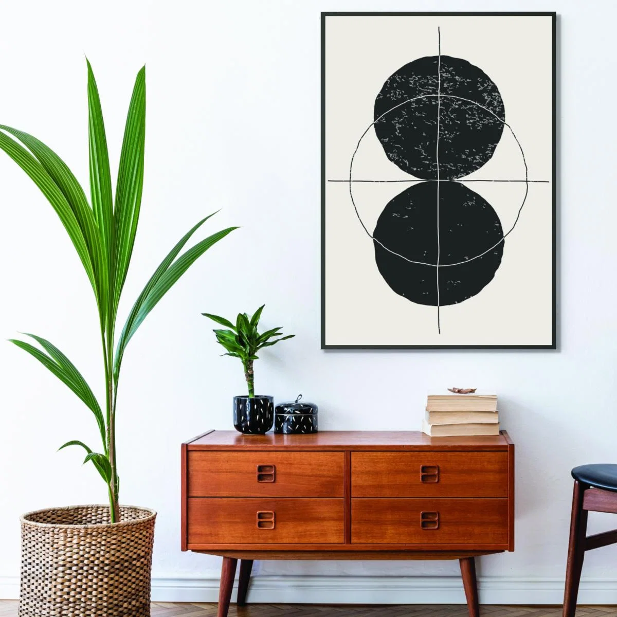 Black Minimal Geometric Shapes #2 Extra Large Stanley Print House – image 3