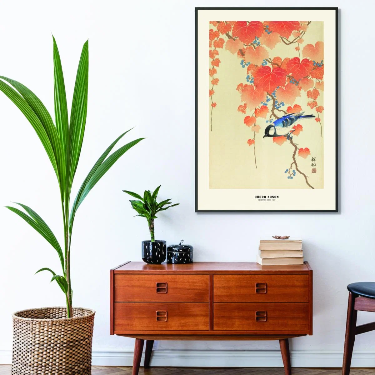 Ohara Koson - Bird On Tree Branch A4 210 X 297Mm Stanley Print House – image 3