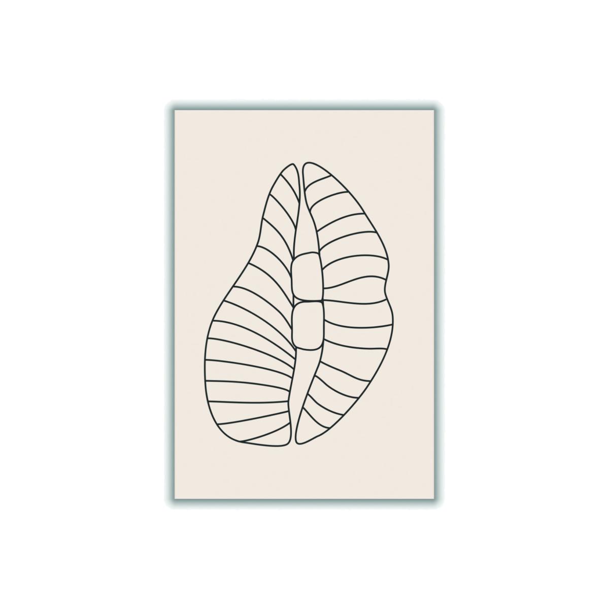 Black Boho Mouth Large Stanley Print House – image 1