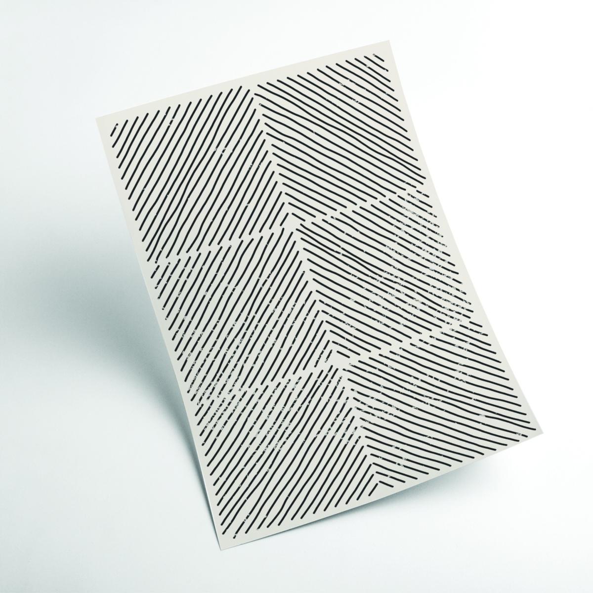 Black Geometric Minimal Set #2 Large Stanley Print House – image 2
