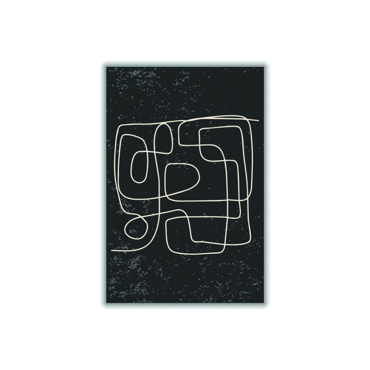 Black And White Lines #3 Large Stanley Print House – image 1